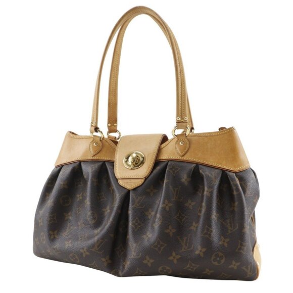 LOUIS VUITTON Brown Monogram Canvas Tote Bag - Picture 2 of 16